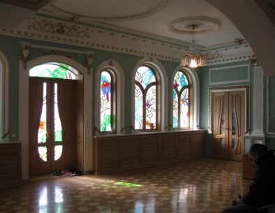 витражные пластиковые окна